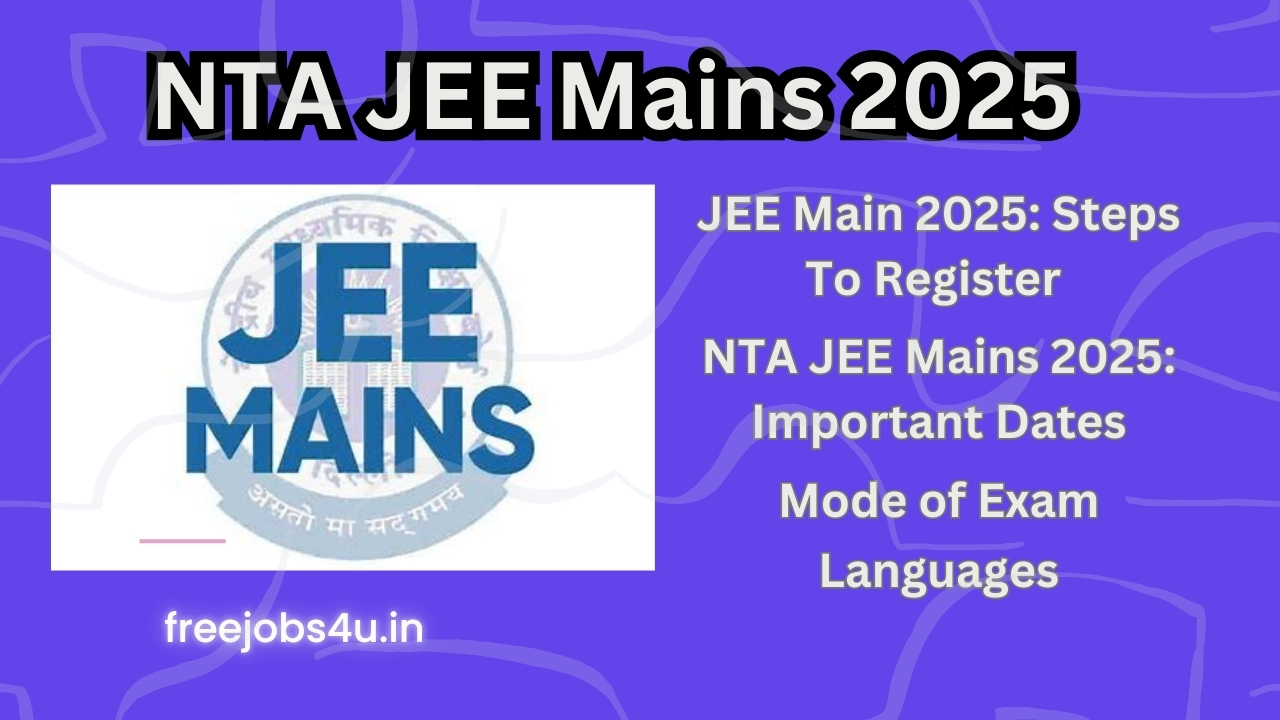 JEE Mains 2025